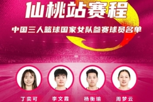 FIBA3x3女子系列赛仙桃站：丁奕可、李文霞、杨衡瑜、周梦云出战