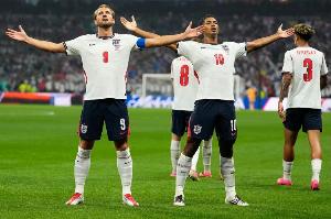 世界杯历史双人组在全队进球占比：本届凯恩+贝林厄姆居首