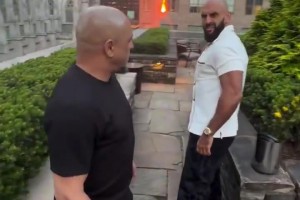 梅西保镖和卡洛斯之间爆发冲突，随后.....